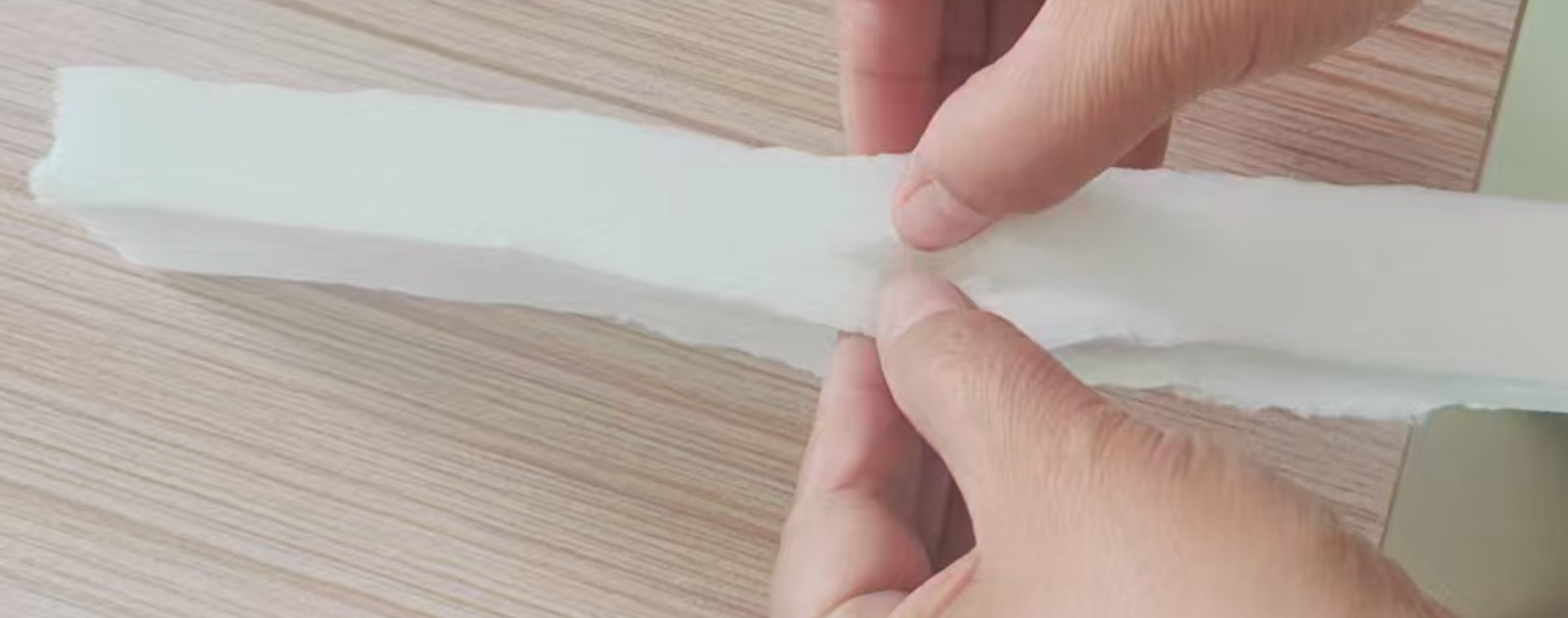 ceramic fiber blanket fiber structure close-up