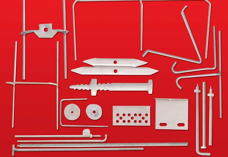 Ceramic fiber module anchoring system