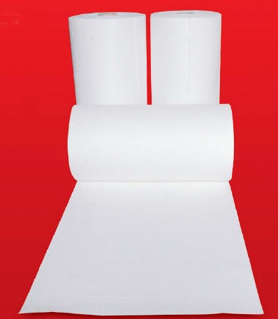 High temperature ceramic fiber paper roll for industrial insulation